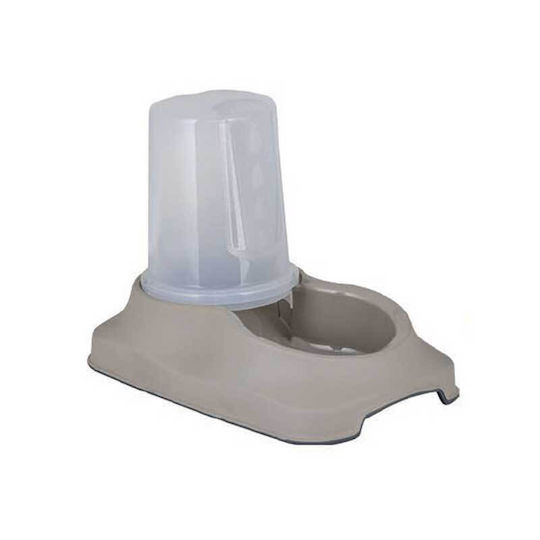 Automat Plastic Bol Mâncare & Apă pentru Câine 3.5lt în Culoare Bej