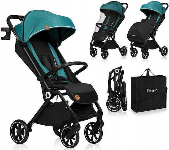 Lionelo Emerald Baby Stroller Suitable from 6+ Months Green 10kg