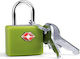 Travel Blue 027 Bronze Padlock Brass with Key w...