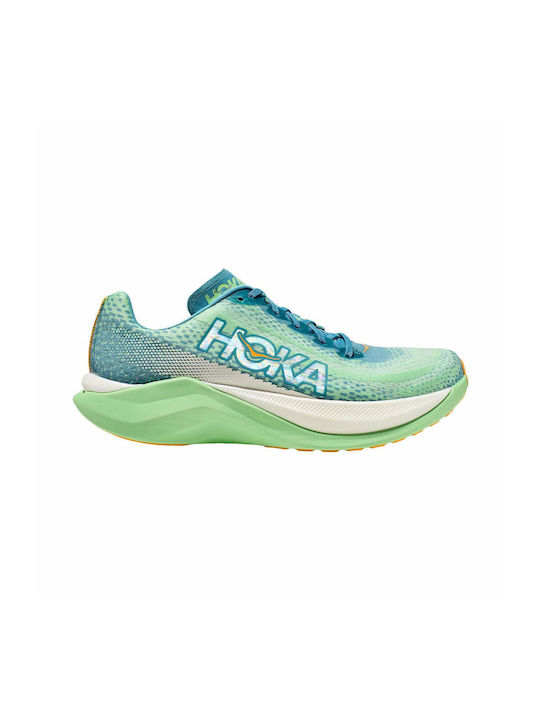 HOKA Mach X Herren Sportschuhe Laufen Ocean Mis...