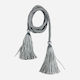 Decorative Tassel for DIY Crafts Gray 2pcs