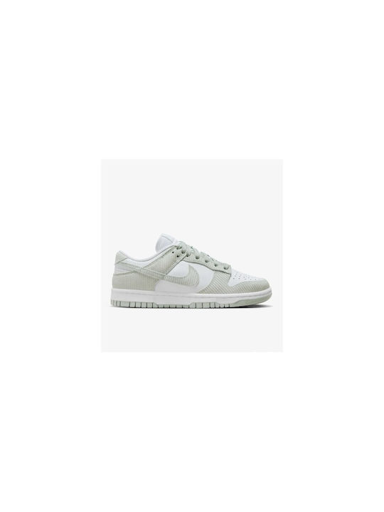 Nike Dunk Γυναικεία Sneakers White / Light Silver