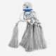 12cm Decorative Tassel for DIY Crafts Gray 10pcs