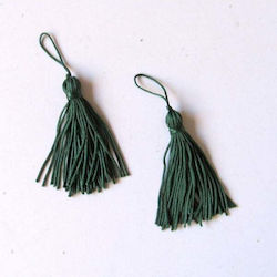 Decorative Tassel for DIY Crafts Green Σ21/10