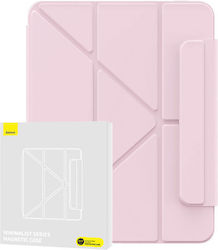 Baseus Minimalist Flip Cover Δερματίνης Ροζ (iPad 2022 10.9'')