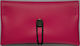 Simona Simona Handmade Pink Artificial Leather Tobacco Pouch with Cord 16x10cm