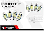 Raistar Lamps Car LED White 12V 2pcs