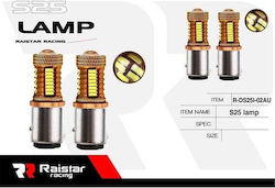 Raistar Lamps S25 LED White 2pcs