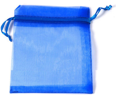 Fabric Pouch for Gift Blue 12x10x12cm. 100pcs