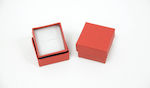 Paper Box for Gift Red 4x3x3cm. 24pcs