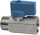 Cimberio Valve / Switch Straight 1/2" Male/Female
