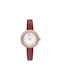 Emporio Armani Watch with Red Metal Bracelet