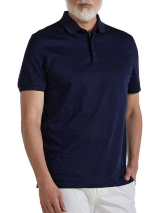 Polo Kurzarmbluse Blau