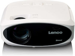 Lenco Projector Λάμπας LED με Ενσωματωμένα Ηχεία Λευκός