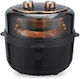 DSP Air Fryer 5.5lt Μαύρο KB2122