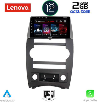 Lenovo Car-Audiosystem für Jeep Kommandant 2007-2009 (Bluetooth/USB/AUX/WiFi/GPS/Apple-Carplay) mit Touchscreen 9"