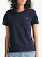 Gant Damen T-Shirt Marineblau