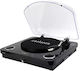 Aiwa Vintage GBTUR-120BKMKII GBTUR-120BKMKII Turntables with Preamp and Built-in Speakers Black