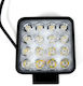 Squareς Waterproof Headlights Car LED Mazda 5 12V 48W 11cm with White Lighting 1pcs