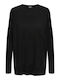 Only Damen Langarm Pullover Schwarz