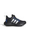 Adidas Αθλητικά Παιδικά Παπούτσια Running FortaRun 2.0 EL K Μαύρα