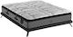 Linea Strom Silk Super-King Ergonomische Matratze 170x200x36cm mit Pillow-Top
