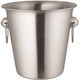 TnS Champagners simple Inox cu dimensiunile 22x22x21cm