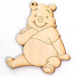 CHeirokamoto Wooden Figure 8x7cm Thickness 3mm 1pc