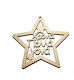 Woodseason Wooden Stars 1pcs