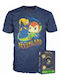 Funko Pop! Tees Filme: Peter Pan - Peter Pan (L) - Mare Încadrat (L)