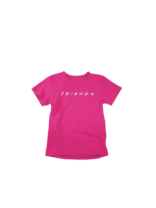 Softworld T-shirt Logo σε Φούξια χρώμα