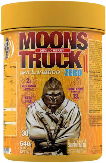 Zoomad Labs Moonstruck Pre-Workout Zero Ειδικό Συμπλήρωμα Διατροφής 540gr Devil Cherry