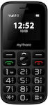 MyPhone Halo A Dual SIM Handy mit Großen Tasten Schwarz