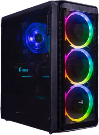 Vengeance Aero-K5 Desktop PC (Ryzen 5-4500/16GB DDR4/512GB SSD/Radeon RX 6400/Fără Sistem De Operare)