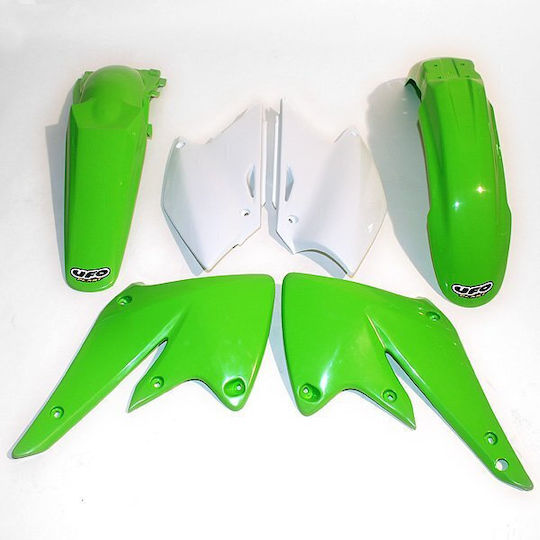 UFO Motorcycle Plastic Set for Kawasaki KXF 250 Green