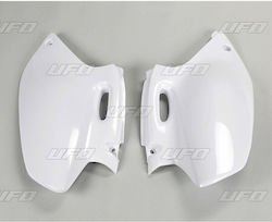 UFO Motorcycle Side Plastic for Yamaha WR 400 White 1pcs