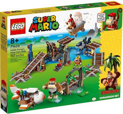 LEGO Super Mario Разширителен Комплект За Каране На Минен Вагон На Diddy Kong За Възраст 8+