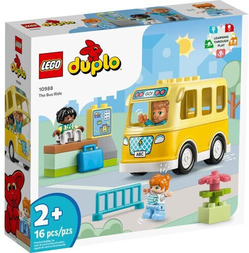 LEGO Duplo The Bus Ride για 2+ Ετών 3τμχ
