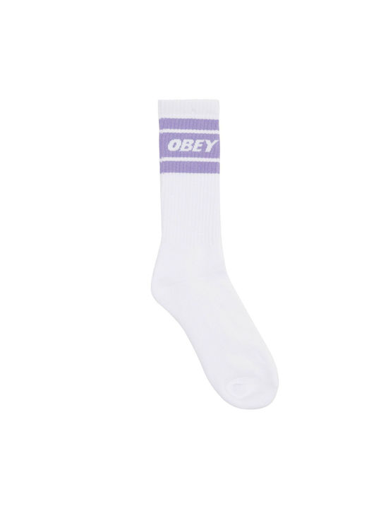 Obey COOPER II Κάλτσες με Σχέδια Λευκές