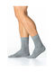 Inizio Men's Solid Color Socks Gray