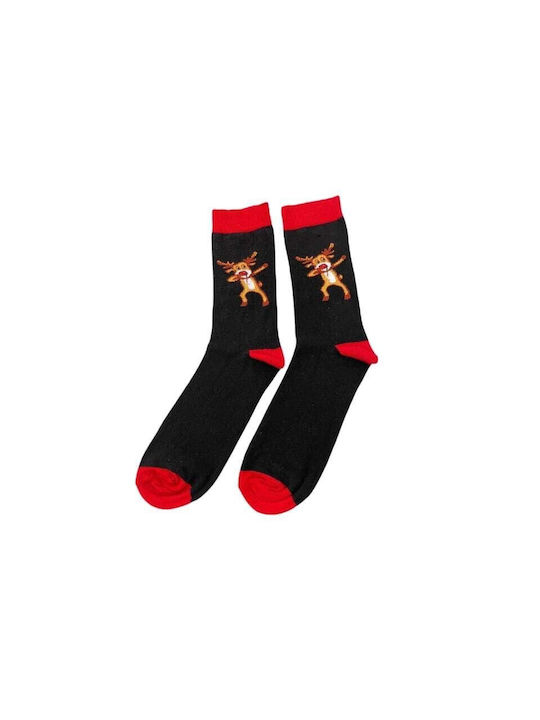 Ekmen Men's Christmas Socks Black