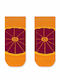 Axidwear AXID Men's Patterned Socks Orange