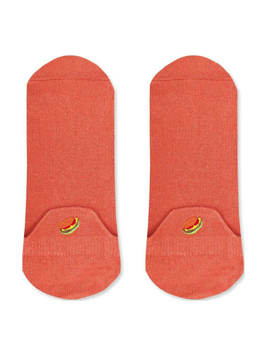 Axidwear AXID Men's Solid Color Socks Orange