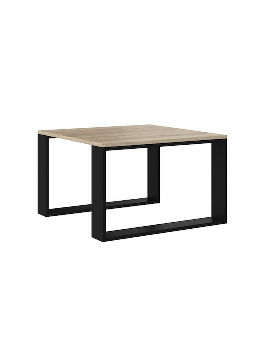 Square Wooden Coffee Table Sonoma L67xW67xH40cm