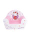 Παιδική Πολυθρόνα Hello Kitty με Μπράτσα Ροζ 52x33x42εκ.