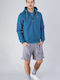 Men's Hoodie Petrol Blue
