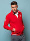 Cardigan With Hood Red