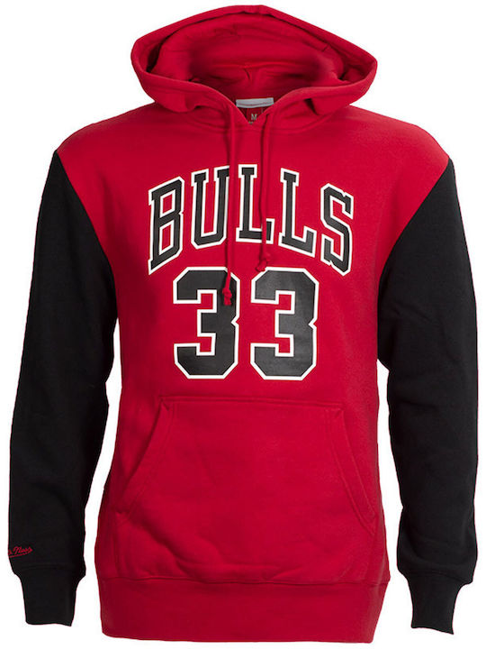 Hoodie Red FNNP3417 CBU96SPIRDBK