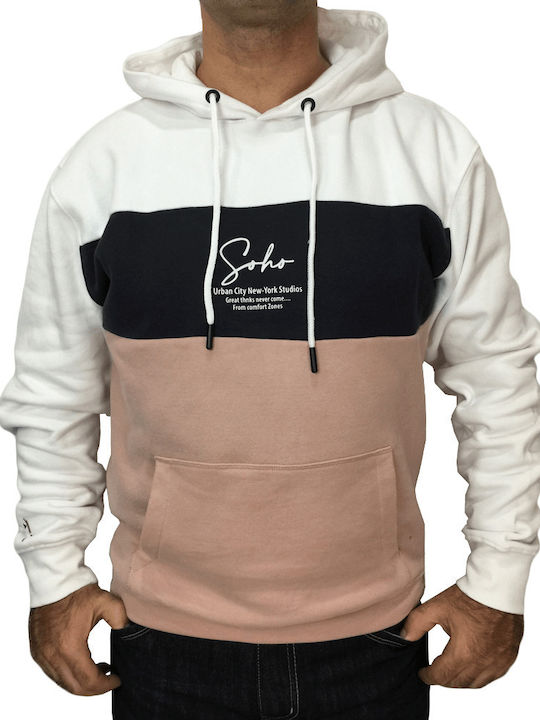 Sweatshirt mit Kapuze Weiß