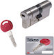 Cisa Cilindru De Securitate Astral Tekno Pro 80mm (35-45) Argintiu